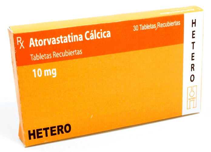 Atorvastatina Cálcica 10 mg, Tabletas Recubiertas