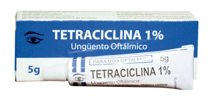 Tetraciclina 1%, Ungüento Oftálmico | UNIMARK S.A