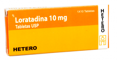 Loratadina 10 mg, Tabletas USP